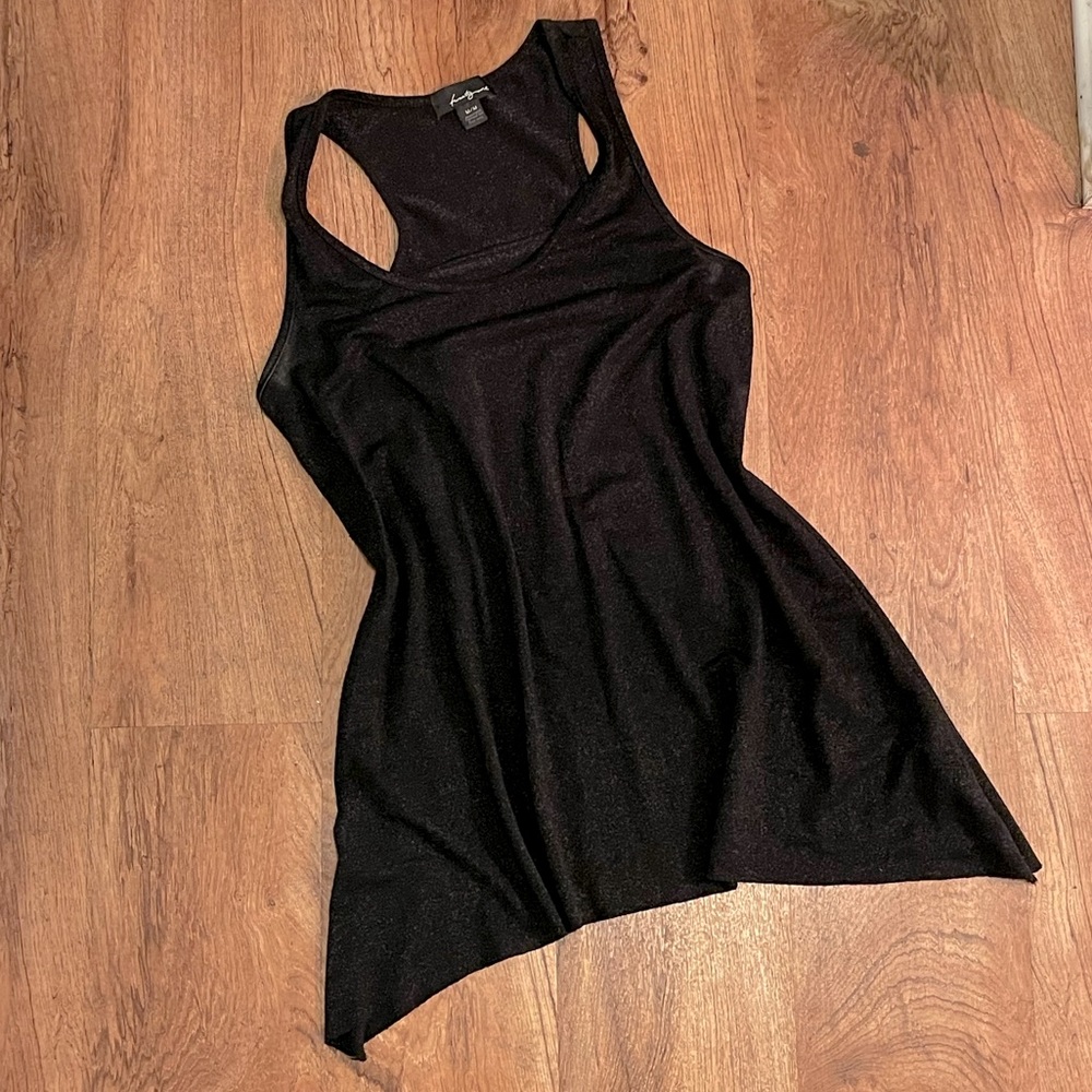 Fancy black tank top